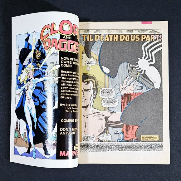 Web of Spider-Man #1 Vol. 1 🔑 issue (1985) - Picture 2 of 8